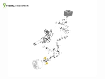 PORSCHE 95510636202 — Porsche Genuine ADAPTOR 95510636202