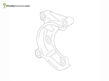 PORSCHE 95531443100 — Porsche Genuine ADAPTER 95531443100
