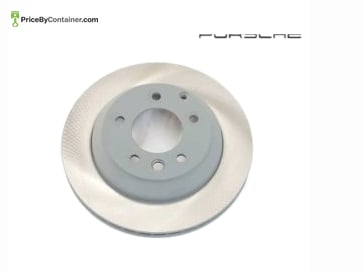 PORSCHE 95535240131 — Porsche Genuine Original New Rear Left And Right Brake Disc 95535240131 / 7L8615601C Replace : 95535240100 /…