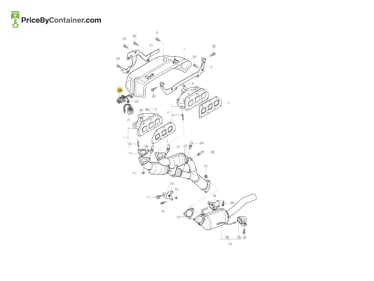 PORSCHE 95560611410 — Porsche Genuine SUPPORT 95560611410