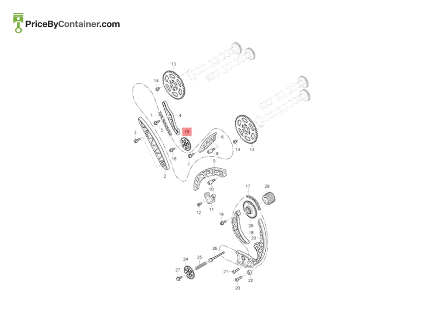 PORSCHE 95810133300 — PORSCHE GENUINE PORSCHE GENUINE 95810133300