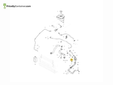 PORSCHE 95810636040 — Porsche Genuine HOSE 95810636040