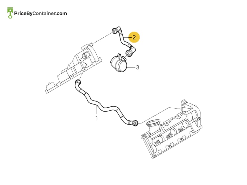 PORSCHE 95810722100 — PORSCHE GENUINE PORSCHE GENUINE 95810722100