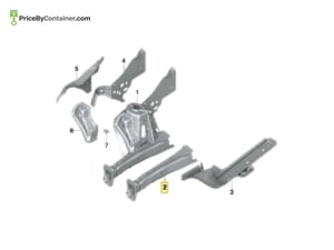 PORSCHE 95813361520 — Porsche Genuine MOUNTING PIN 95813361520