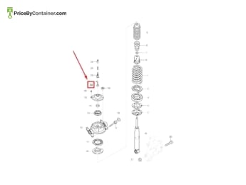 PORSCHE 95833386901 — Porsche Genuine CABLE GUIDE 95833386901