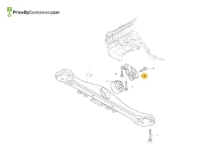 PORSCHE 95834164910 — Porsche Genuine CONSOLE 95834164910