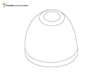PORSCHE 95834350110 — Porsche Genuine CAP 95834350110