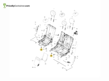 PORSCHE 95852237300 — Porsche Genuine CLIP 95852237300
