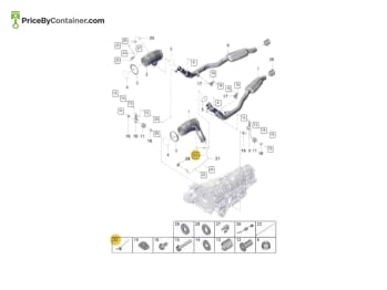 PORSCHE 95860683810 — Porsche Genuine CABLE TIES 95860683810