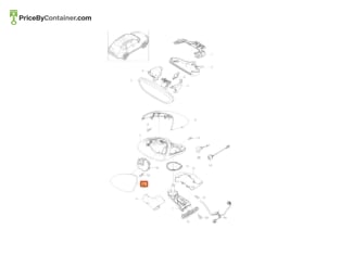 PORSCHE 95873152252 — Porsche Genuine Mirror Glass RH 95873152252