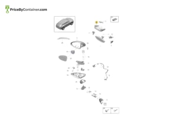 PORSCHE 958863081C1E0 — Porsche Genuine COVER SATIN BLACK 958863081C1E0