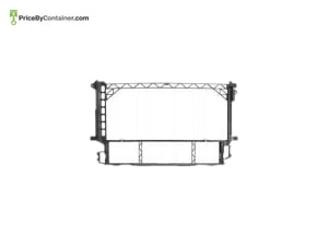 PORSCHE 97010614103 — Porsche Genuine RETAINING FRAME -RADIATOR 97010614103