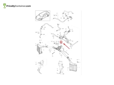 PORSCHE 97011014063 — Porsche Genuine Y- PIECE 97011014063