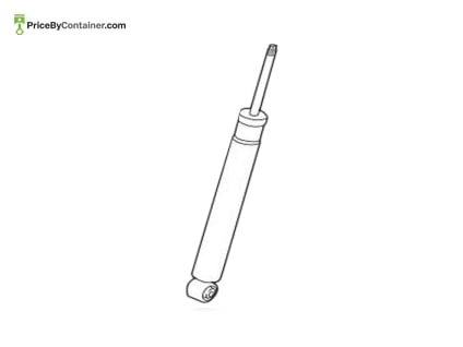 PORSCHE 97033304510 — Porsche Genuine REAR SHOCK 97033304510