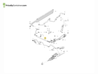 PORSCHE 97034724555 — Porsche Genuine HOSE 97034724555