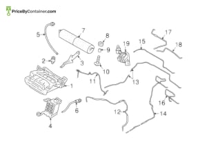 PORSCHE 97035922306 — Porsche Genuine RETURN LINE 97035922306