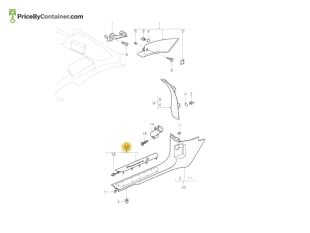 PORSCHE 97055575303 — Porsche Genuine INSERT 97055575303