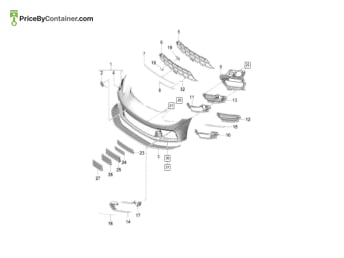 PORSCHE 971807877E041 — Porsche Genuine DISC BLACK 971807877E041