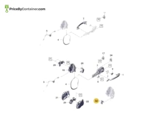 PORSCHE 971837866A — Porsche Genuine COVER 971837866A