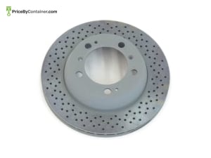PORSCHE 98735240301 — Porsche Genuine BRAKE DISC REAR 2PS 98735240301