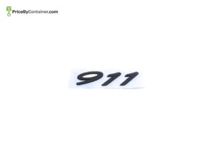 PORSCHE 99155923103 — Porsche Genuine 911 LOGO BLACK 99155923103