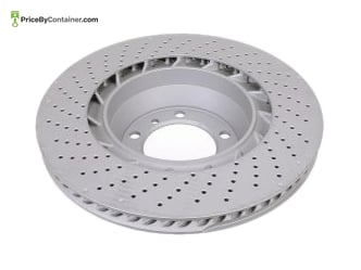 PORSCHE 992615602A — Porsche Genuine BRAKE DISC RR 992615602A