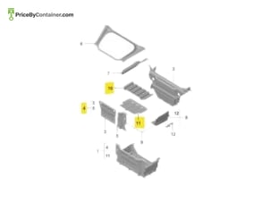 PORSCHE 992801371 — Porsche Genuine INSERT PART 992801371