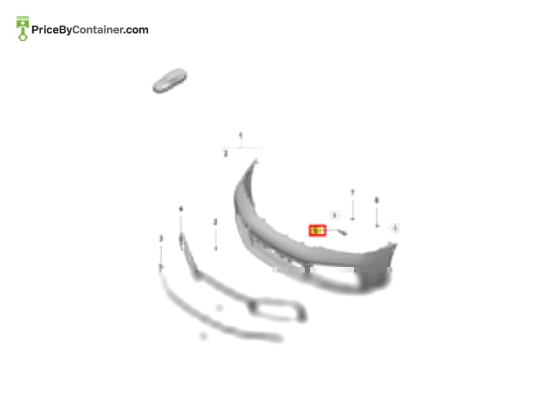 PORSCHE 992807347 — PORSCHE GENUINE BRACKET 992807347