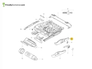 PORSCHE 99752132606D07 — Porsche Genuine TRIM FOR SWITCH VOLCANO GR 99752132606D07