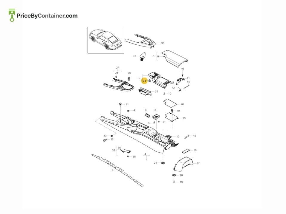 PORSCHE 99755373200 — PORSCHE GENUINE PORSCHE GENUINE 99755373200
