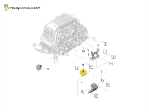PORSCHE 9A137526200 — Porsche Genuine VIBRATOR DAMPER ENGINE 9A137526200