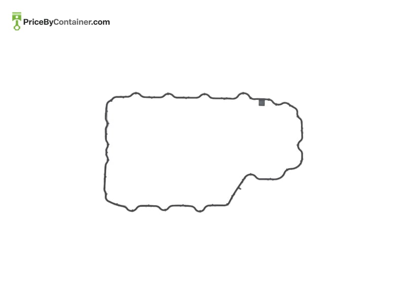 PORSCHE 9A210731802 — PORSCHE GENUINE GASKET UPPER PART 9A210731802