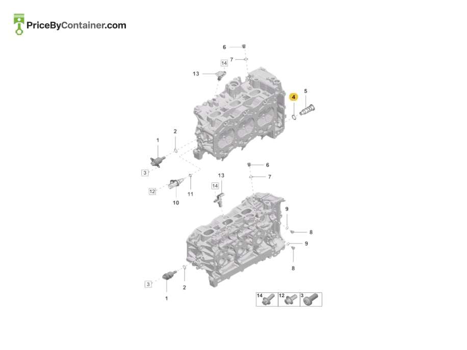 PORSCHE 9A700827200 — PORSCHE GENUINE PORSCHE GENUINE 9A700827200