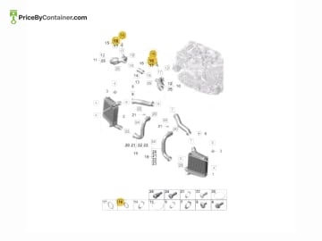PORSCHE 9A700873000 — Porsche Genuine O-RING 9A700873000