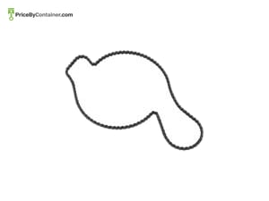 PORSCHE 9A712111903 — Porsche Genuine WATER PUMP SEAL 9A712111903