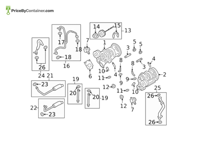 PORSCHE 9A714594711 — PORSCHE GENUINE HOSE 9A714594711