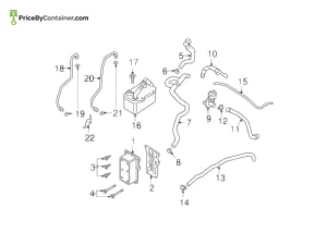 PORSCHE 9G230724100 — Porsche Genuine SEAL COOLER 9G230724100
