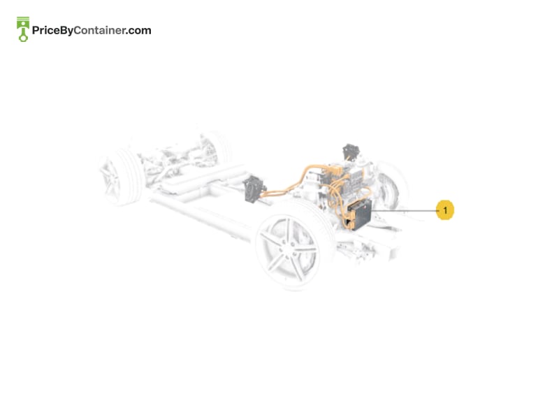 PORSCHE 9J104490030 — PORSCHE GENUINE CHARGER FOR HIGH-VOLTAGE B 9J104490030
