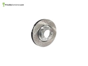 PORSCHE 9P1615301A — Porsche Genuine FRONT DISC LH 9P1615301A
