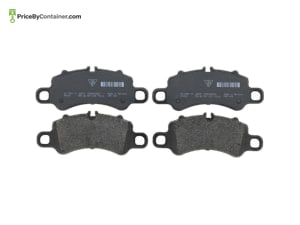 PORSCHE 9P1698151A — Porsche Genuine BRAKE PAD FR 9P1698151A