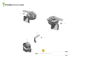 PORSCHE 9P1998003A — Porsche Genuine WIRE SET 9P1998003A