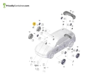 PORSCHE 9Y0035362 — Porsche Genuine LOUDSPEAKER 9Y0035362
