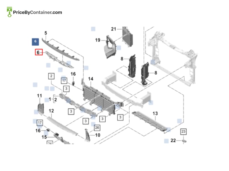 PORSCHE 9Y0129251E — PORSCHE GENUINE AIR GUIDE 9Y0129251E