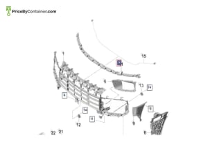 PORSCHE 9Y0807666E — Porsche Genuine FOAM PART 9Y0807666E