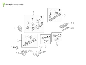 PORSCHE 9Y0819202A5Q0 — Porsche Genuine VENT RH-PILLAR 9Y0819202A5Q0