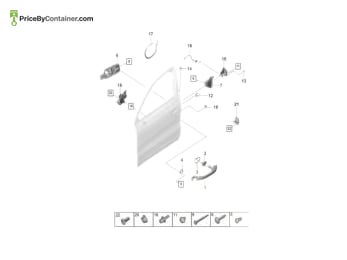 PORSCHE 9Y0837278B — Porsche Genuine DESK PADD 9Y0837278B