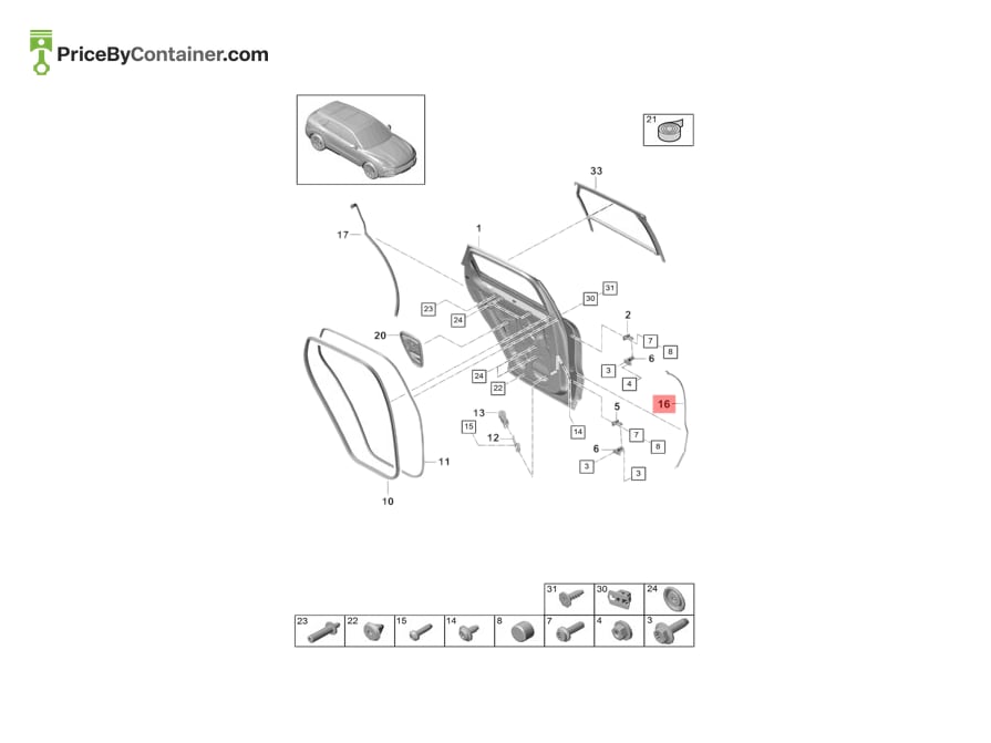 PORSCHE 9Y0839718A — PORSCHE GENUINE PORSCHE GENUINE 9Y0839718A