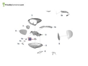 PORSCHE 9Y0945294 — Porsche Genuine COURTESY LIGHT 9Y0945294