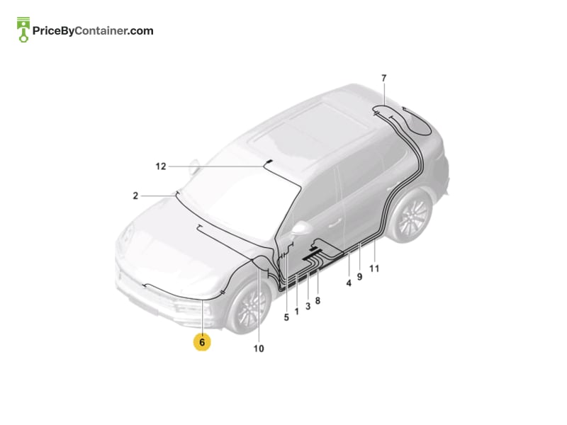PORSCHE 9Y0971327K — PORSCHE GENUINE PORSCHE GENUINE 9Y0971327K