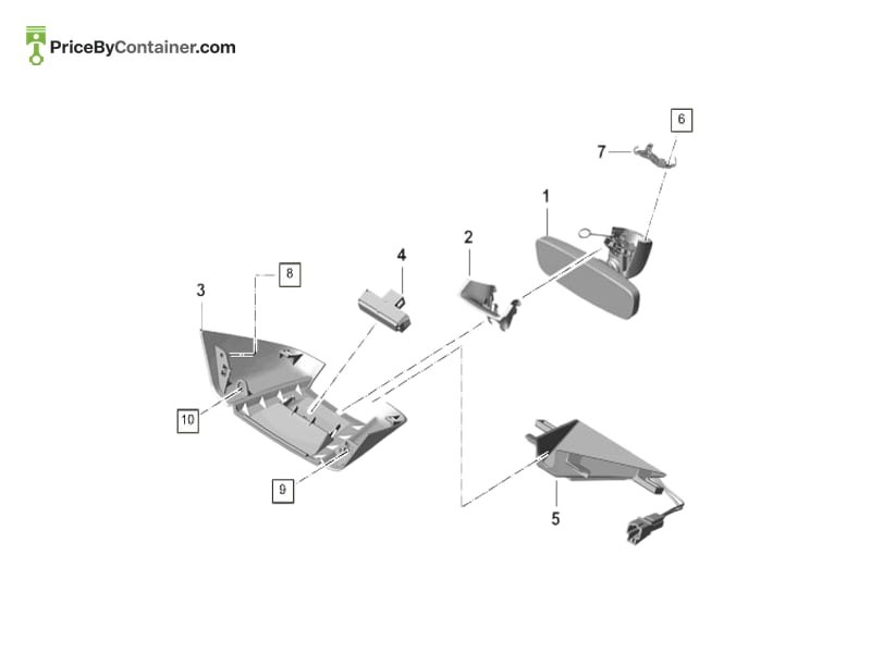 PORSCHE 9Y38630814PK — PORSCHE GENUINE COVER SOUL 9Y38630814PK